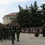 Праздничный парад в Цхинвале